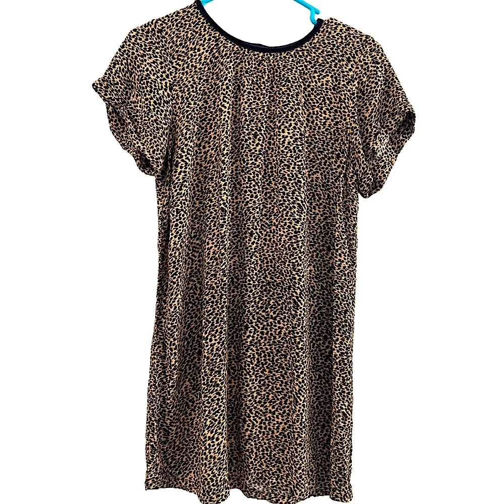 MINK PINK Cheetah T-Shirt Dress